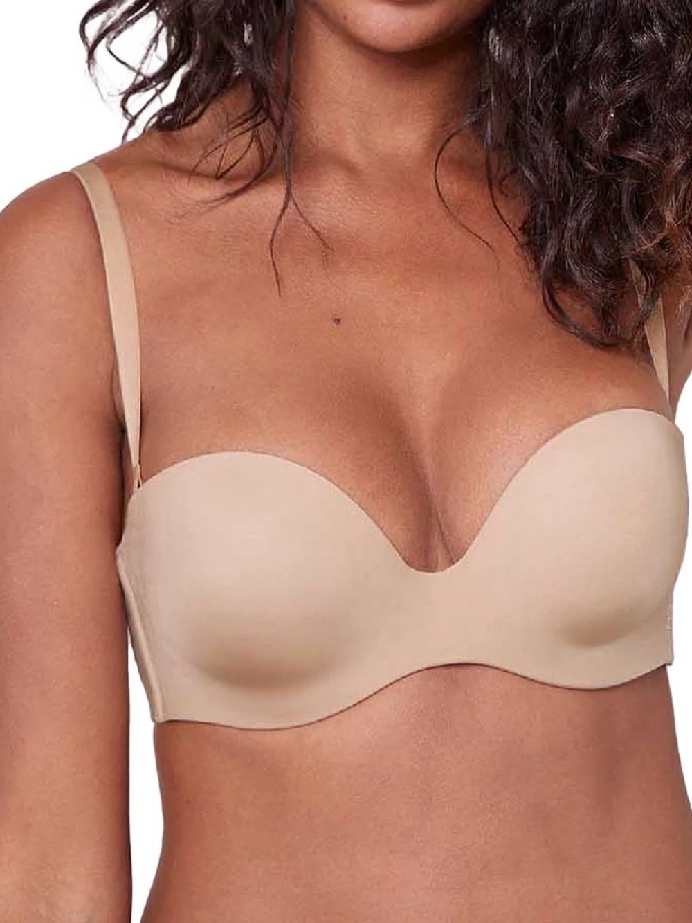 Simone Pérèle 12W303 Inspiration 8-Way Strapless Plunge Bra in Nude 32C